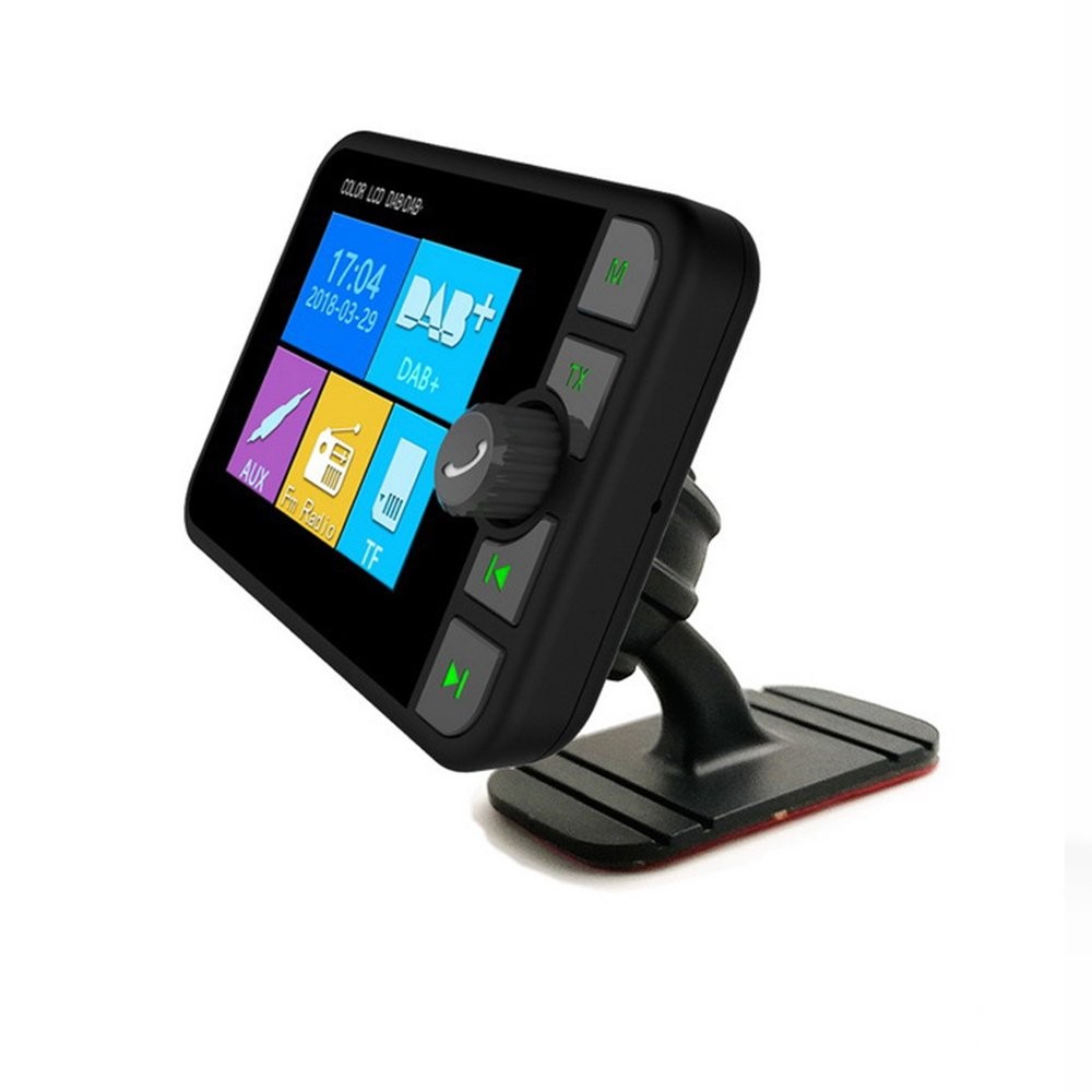 2.4″ Bluetooth Digital Car Auto DAB/DAB+ Radio FM Transmitter USB Adapter