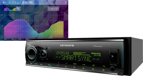 Brand New Pioneer Carrozzeria MVH-6600 Bluetooth USB Digital Media Receiver JDM