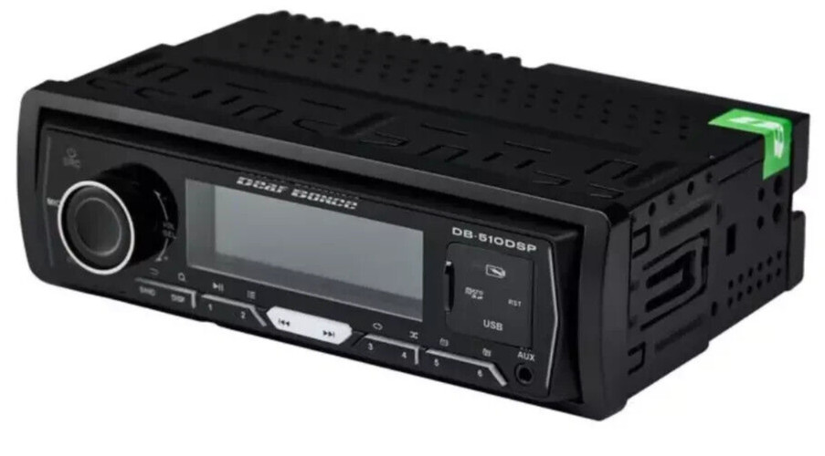 Deaf Bonce DB-510DSP 1-DIN Car Stereo MP3 USB Head Unit Receiver DSP Equalizer