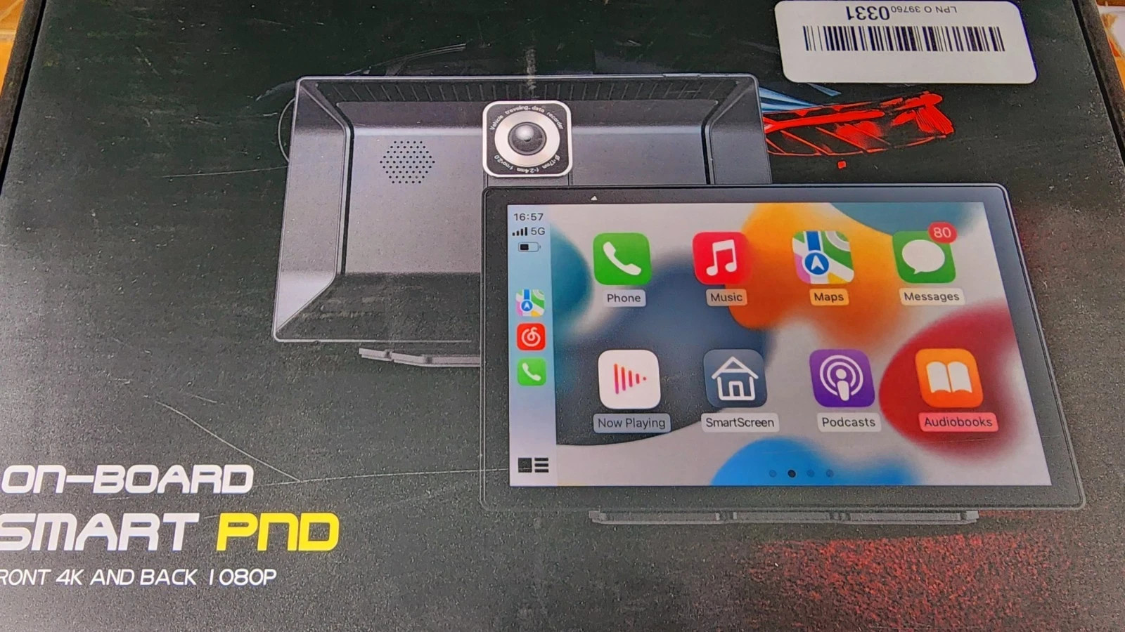 On Board Smart PND Digital Media Receiver Front Back 1080P