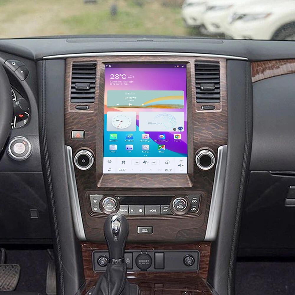 Android Car Radio For Nissan Patrol Y62 Infiniti QX56 QX80 12-19 Screen Headunit