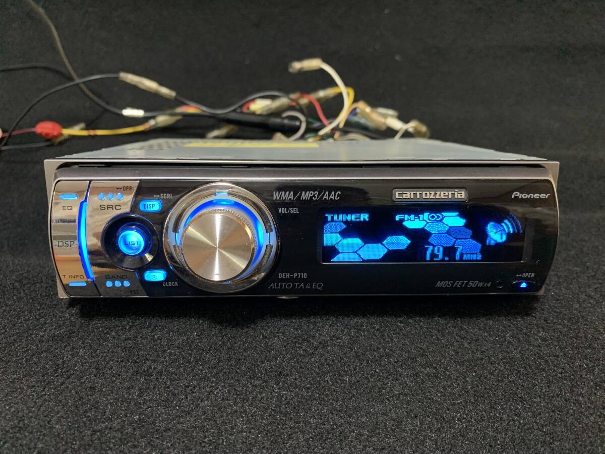 carrozzeria DEH-P710 Pioneer 1DIN Bluetooth Audio CD Player JDM Near Mint