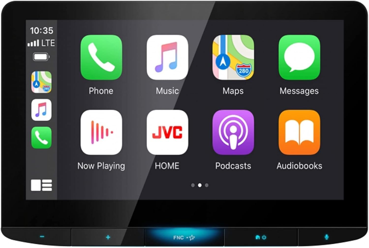JVC KW-Z1000W 10.1″ Bluetooth Car Stereo Receiver with Apple CarPlay & Androi…