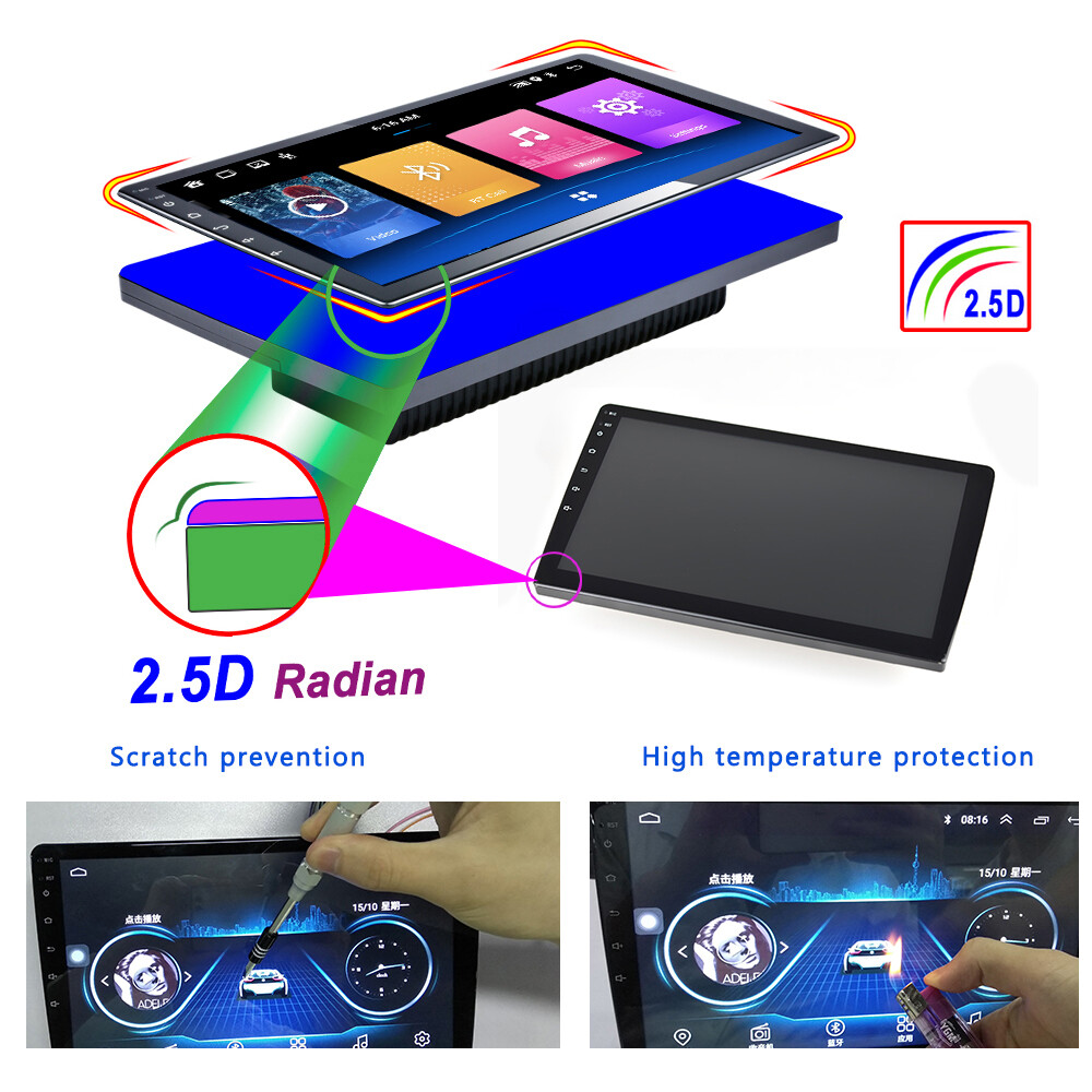 2 Din 9″ Android Car Stereo Radio GPS Navigation WIFI FM BT Mirror link 32GB ROM