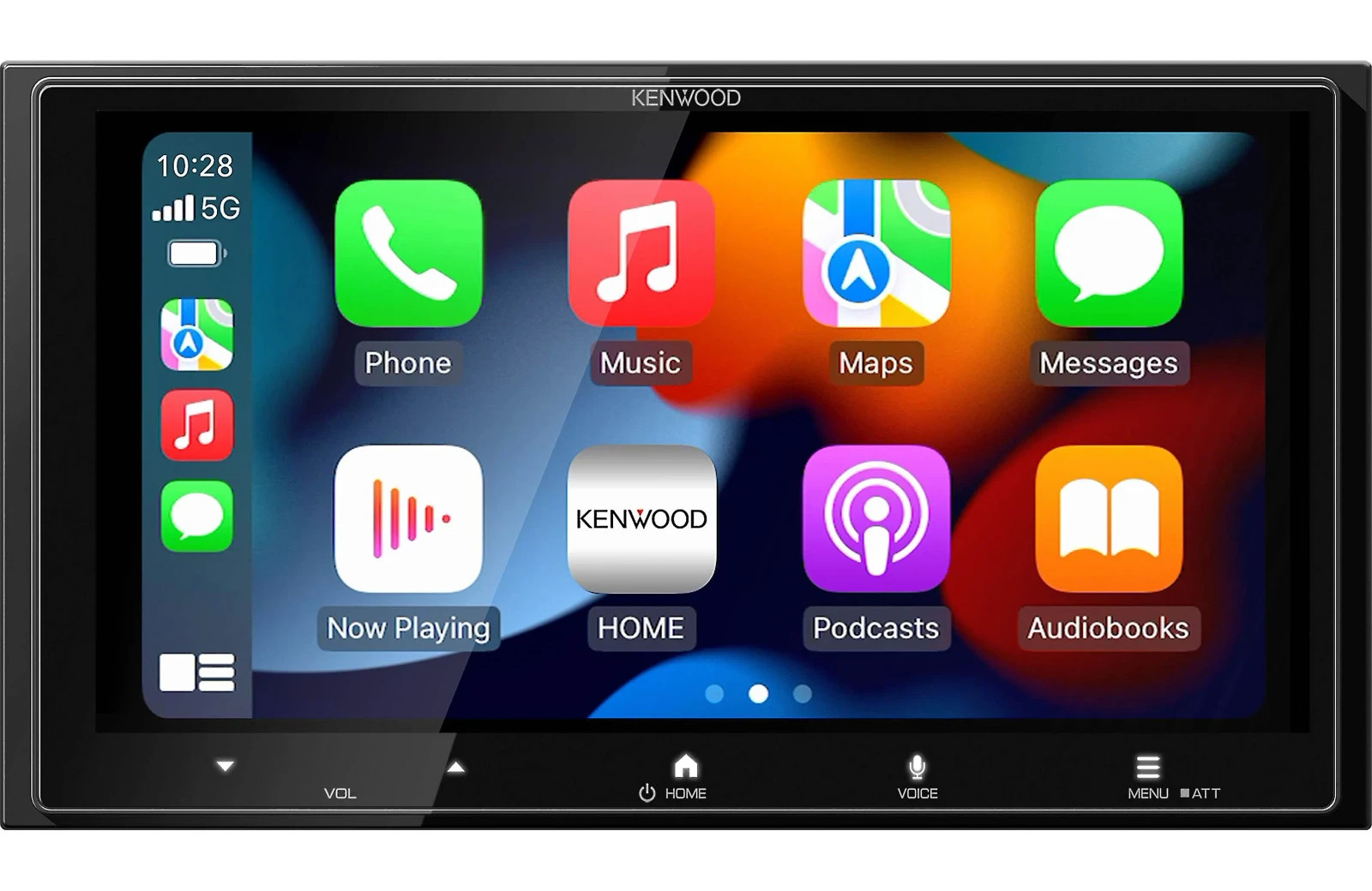 Kenwood DMX8710S In Dash Car Media Receiver 6.92″ Screen Wireless Apple CarPlay