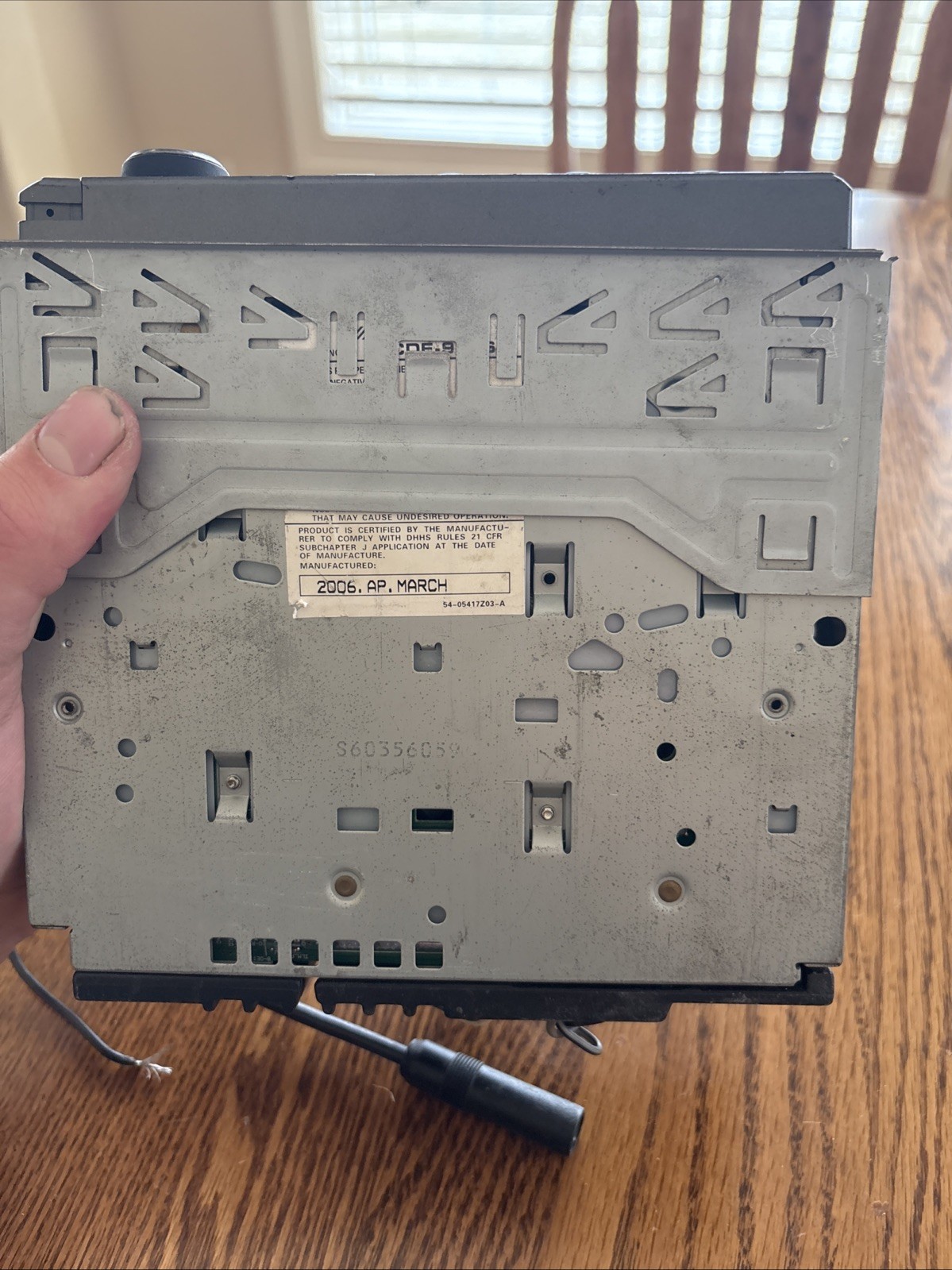 Alpine CDE-9846 CD Player In Dash Receiver