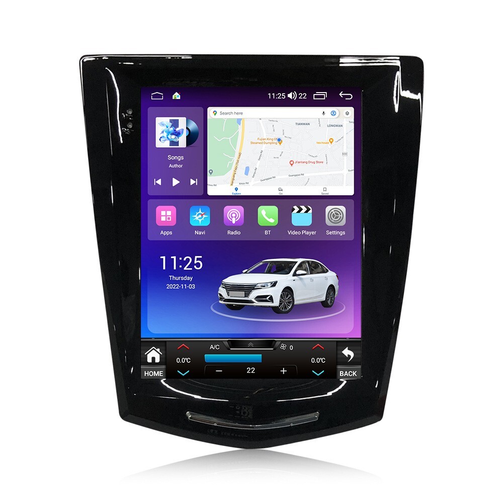 9.7″ Car Stereo Radio For Cadillac ATS SRX XTS CTS AHD Android Carplay GPS Navi