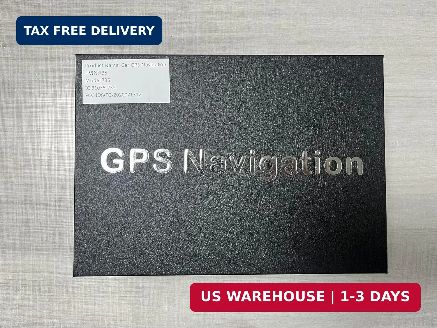 GPS Navigator for Car Truck RV, Latest 2025 Map, 7 inch Touch Screen Real Voice