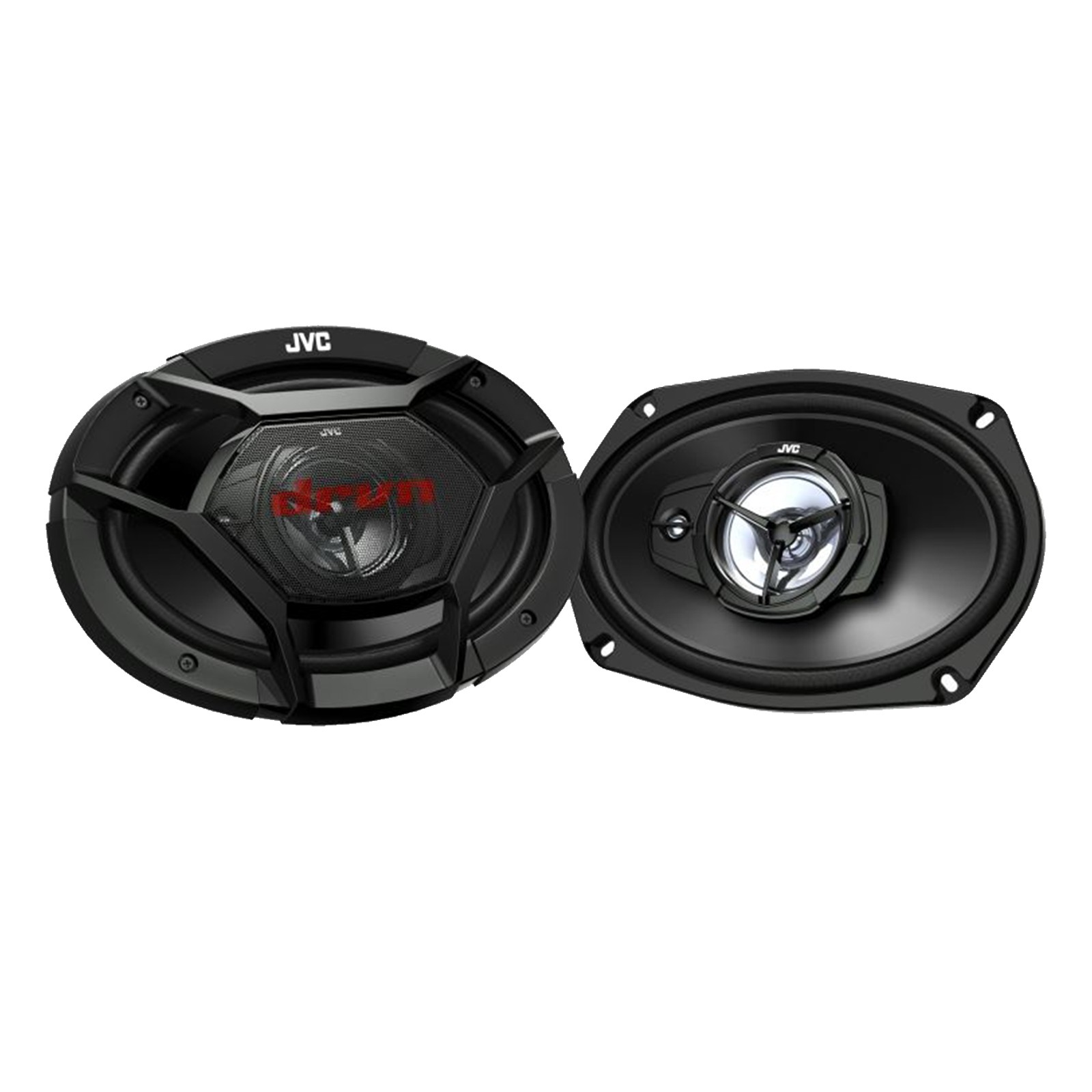 JVC KW-Z1000W Bluetooth USB Radio Car Receiver, 2x 6×9″ 500W Car Speakers, Wire