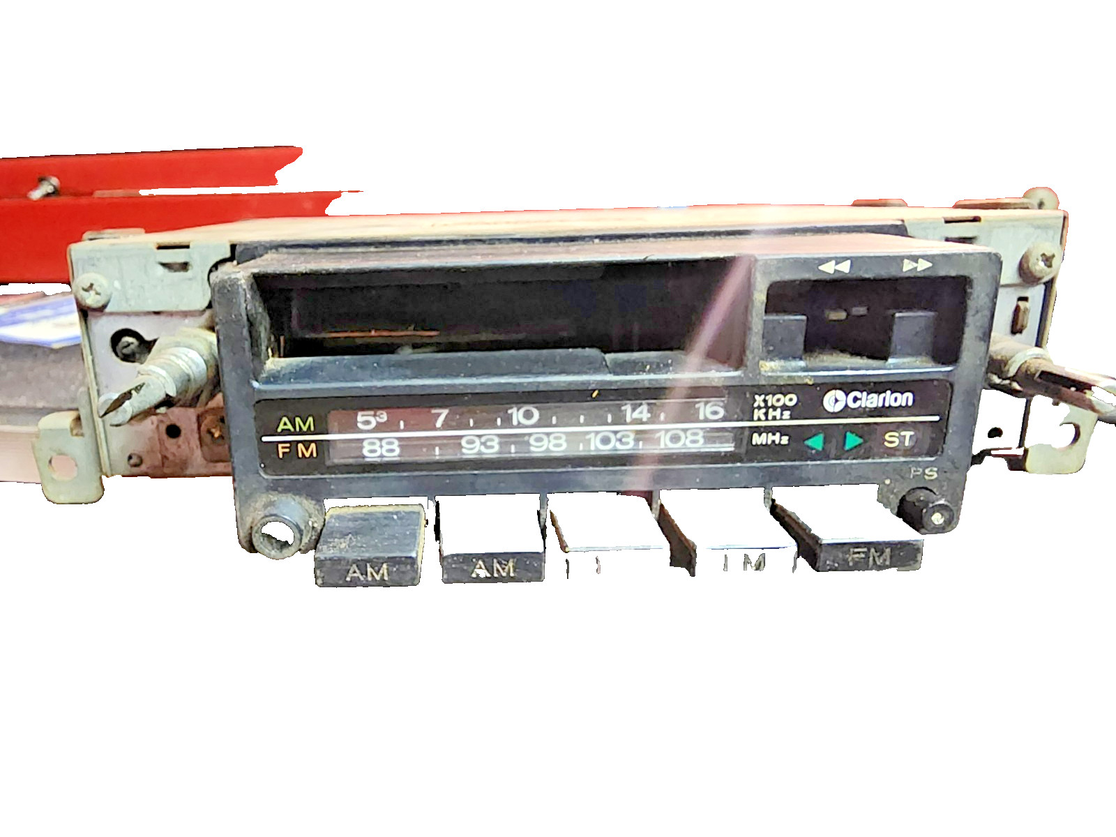 Clarion ~ Original Car ~AM/FM Radio Cassette Player ~ Model P1-779G