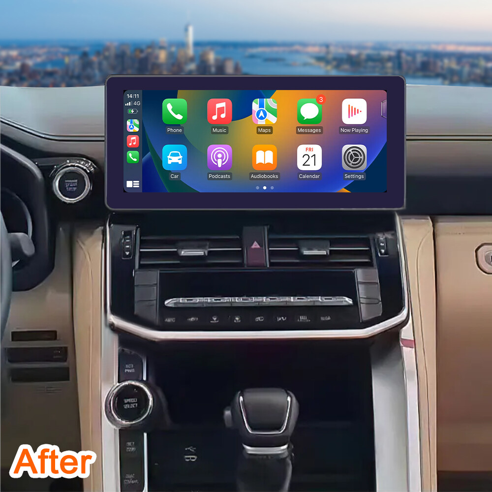 12.3Inch For Toyota Land Cruiser LC300 2022 Android 14 Unit GPS Player Car Radio
