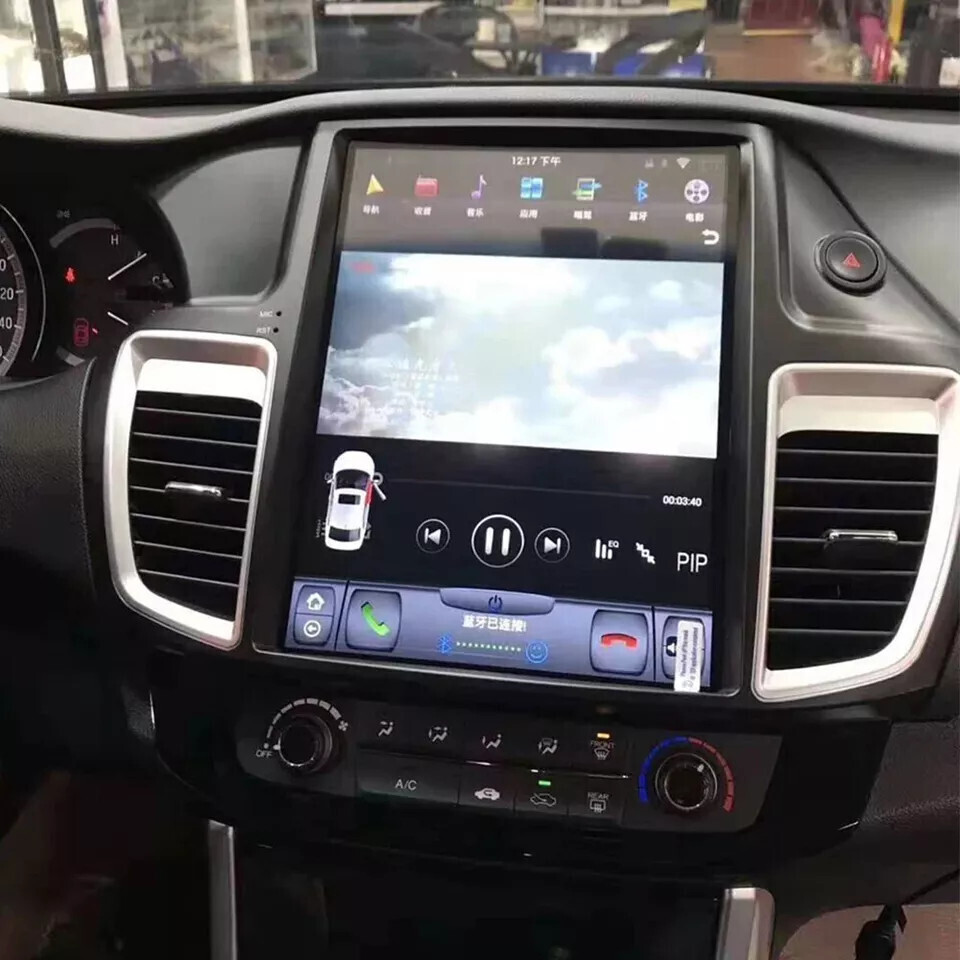 12.1″ Car Stereo Radio Android Tesla Screen 4+64GB For 2013-2017 Honda Accord