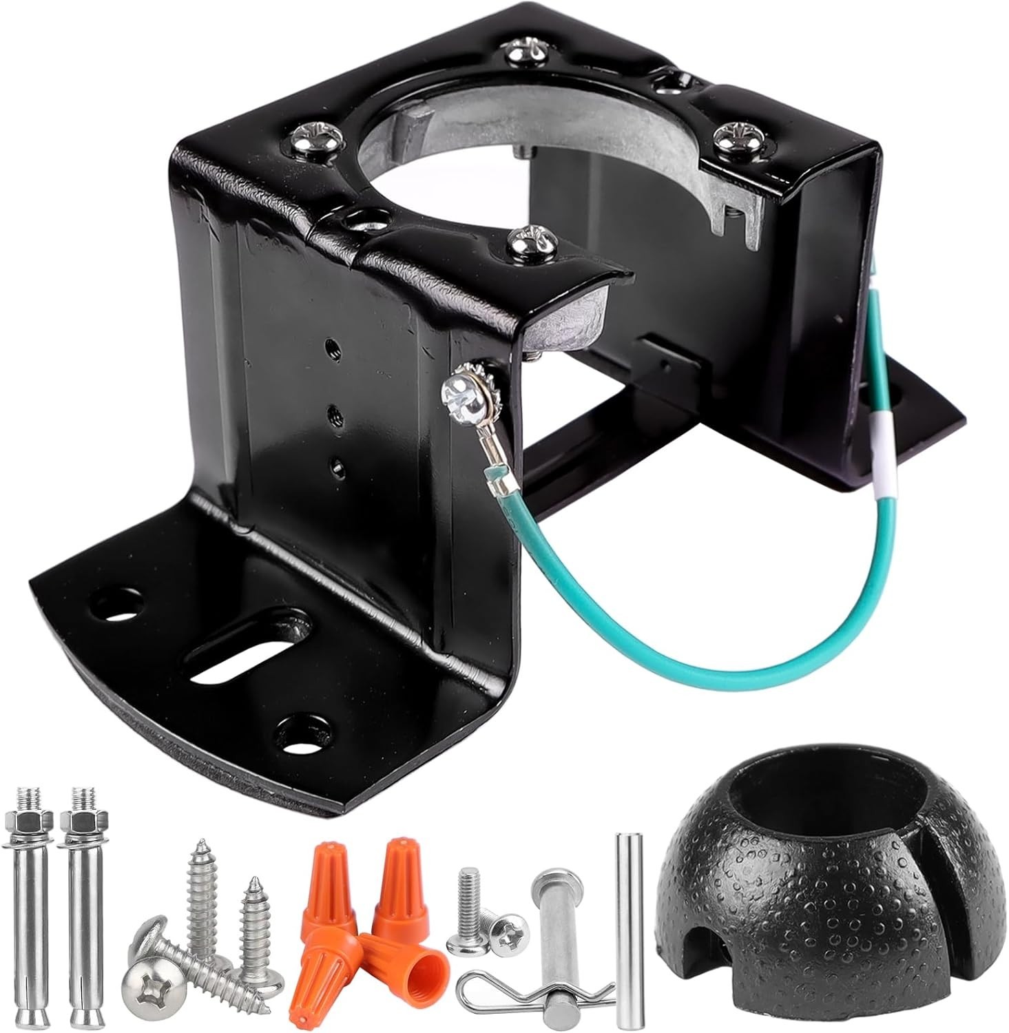 Universal Ceiling Fan Mounting Bracket Complete Kit with Hanger Ball – 2.0Mm Hea