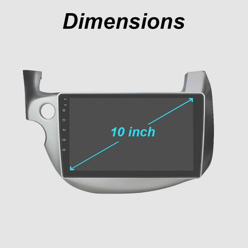 10.1″ Android 13 Car Stereo Radio GPS RDS For Honda Fit Jazz 2008-2013 Car Play