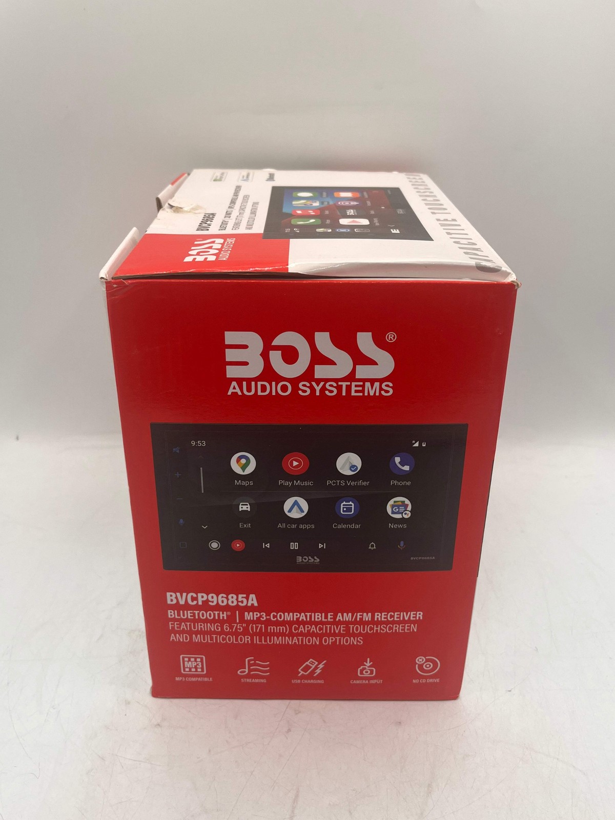 BOSS Audio Systems BVCP9685A 2 DIN Digital Media Receiver Touchscreen Bluetooth