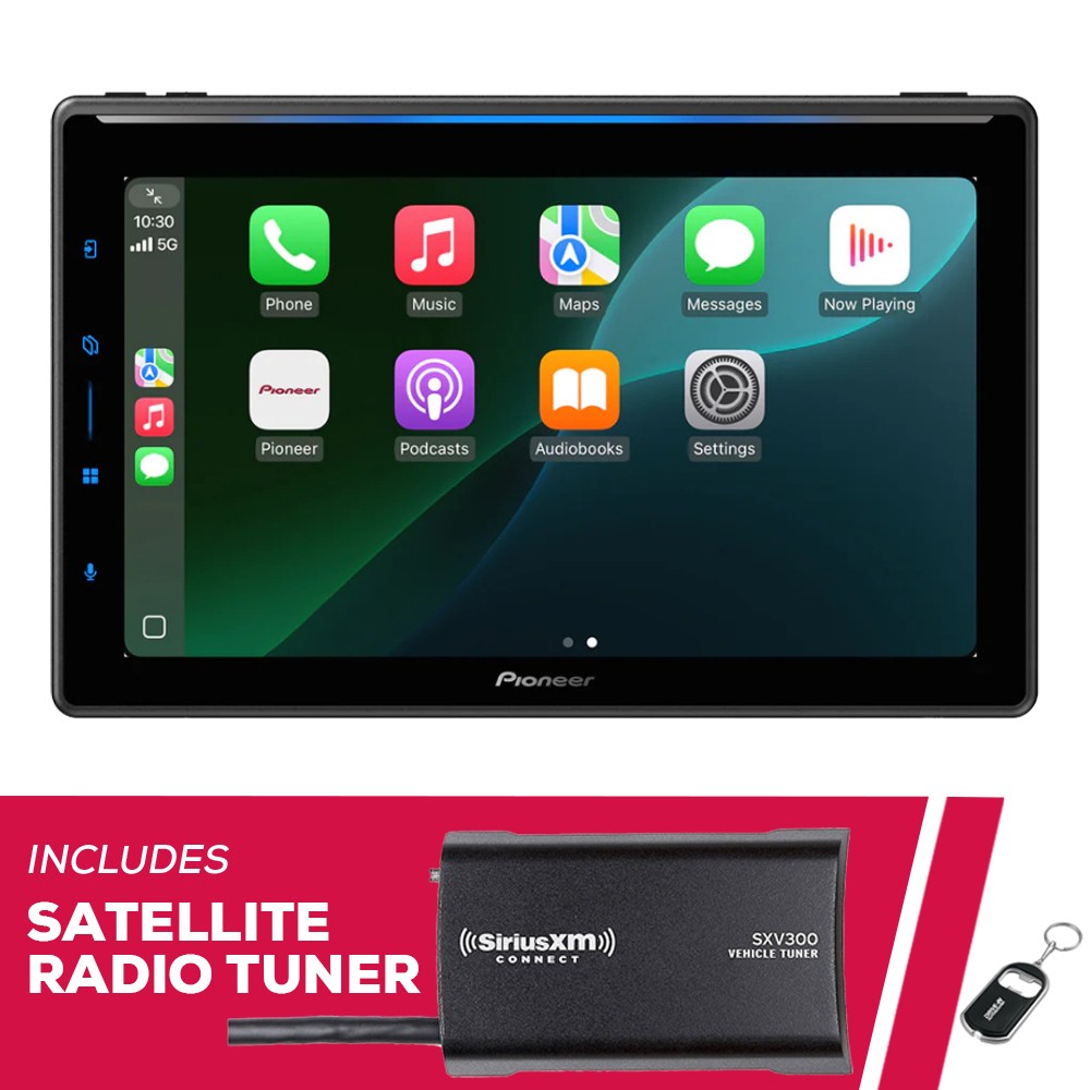 Pioneer DMH-WT8000NEX 10.1″ 1-DIN Multimedia Receiver with Satellite Radio Tuner