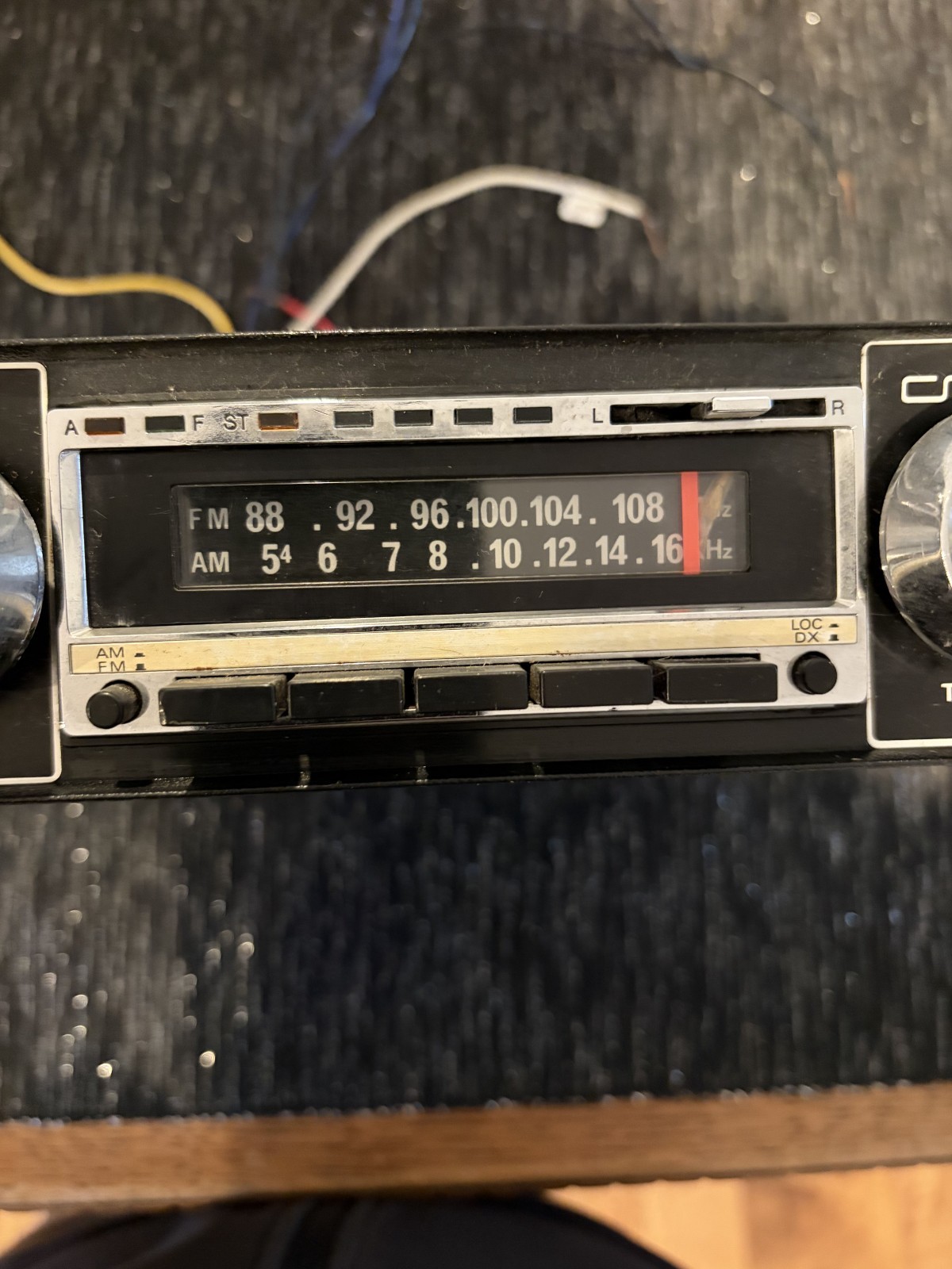 Vtg. 1970’s Craig Car Auto Under Dash Stereo 8-Track Player Model — Tested Work