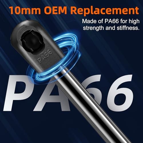 Qty (2) 6333 Hood Strut Lift Support Compatible with 2007-2011 Toyota Camry