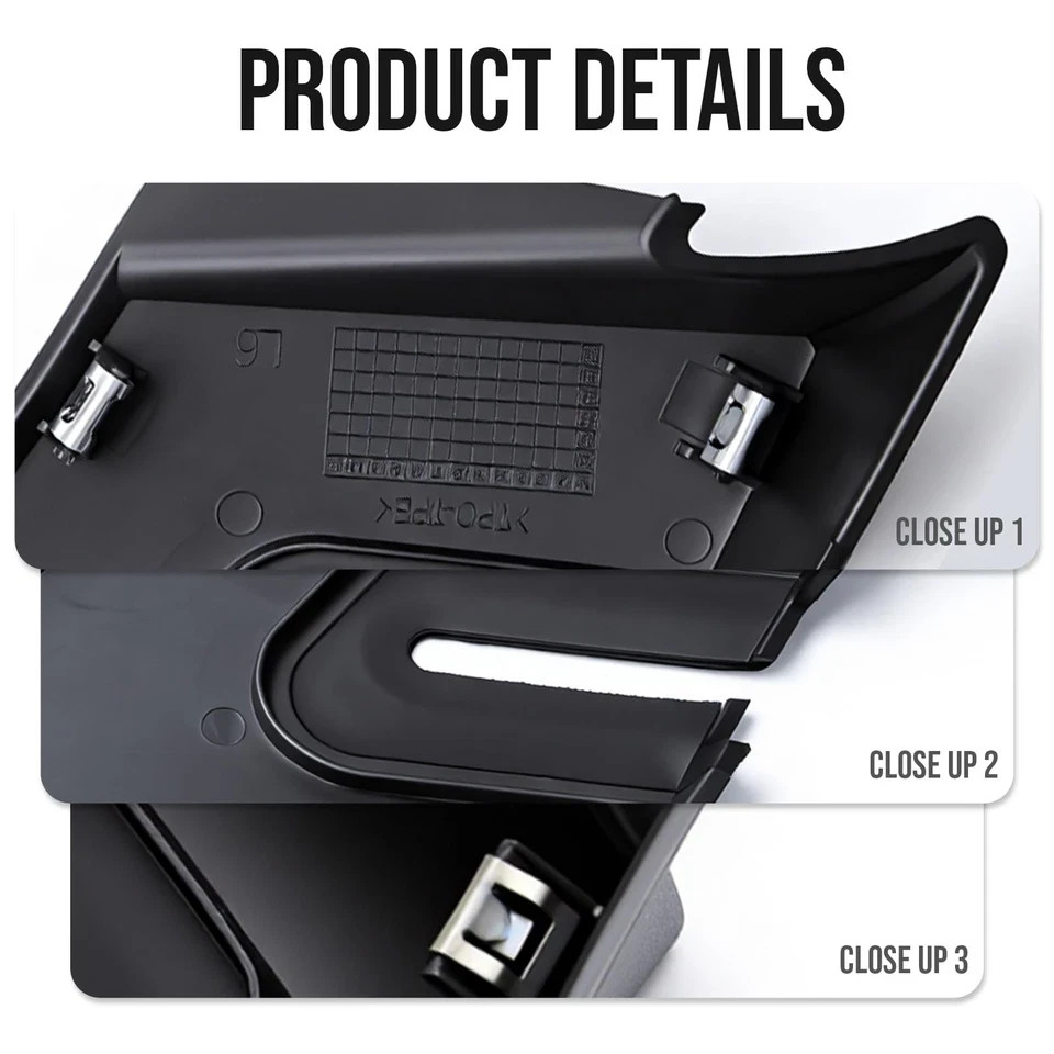2PCS Windshield Wiper Cowl End Panel Compatible with 2007-2014 Chevy Tahoe