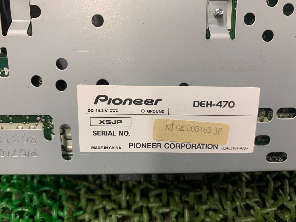 Pioneer DEH-470 CD Receiver USB AUX Car Audio Near Mint JAPAN