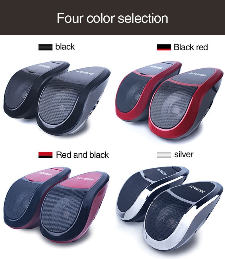 2PCS Waterproof Radio USB Mp3 Player Motorcycle Audio Accessory for Other Motos