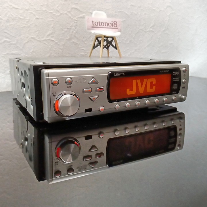 JVC KD-SH919 1DIN Car Audio CD Receiver WMA MP3 Stereo Tested Ships in 1 Day