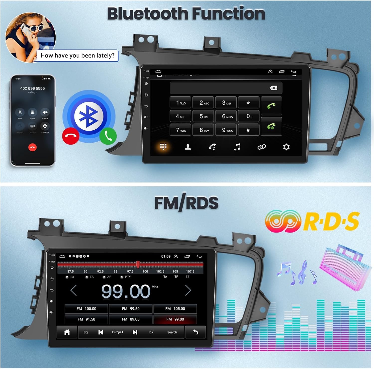 1280*800 For 2011-2013 Kia Optima K5 Carplay Car Radio stereo Auto Navi 2+32GB