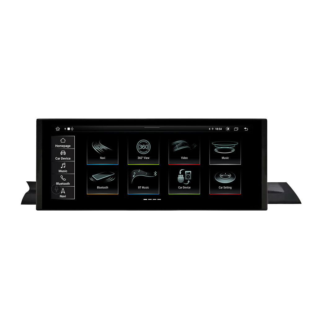 12.3″HD Car Radio for Audi A4L 2017-2021 Carplay Mirrorlink DSP BT Music SWC FM