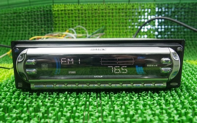 SONY MDX-F5800 FM/AM MiniDisc Player S-MOSFET Power IC 1DIN Car Audio 52Wx4