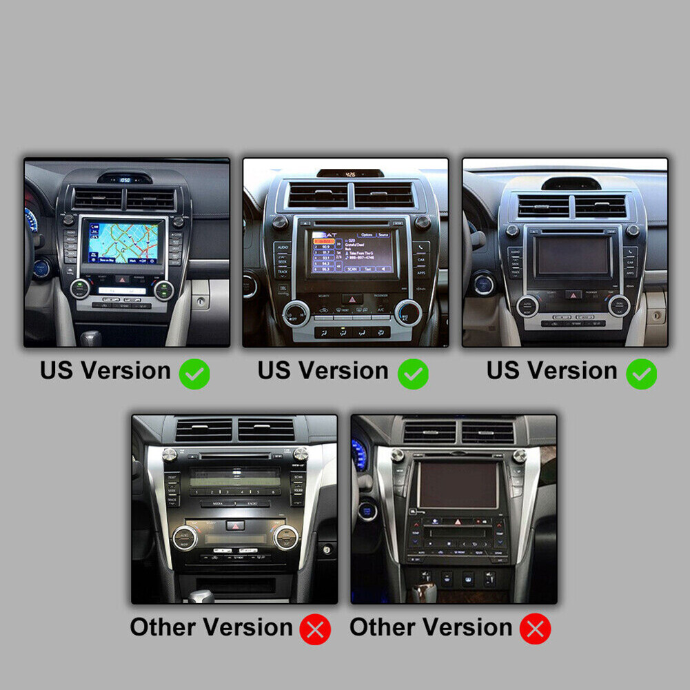 Support JBL For 2012-2014 Toyota Camry Radio Car Carplay Android GPS Navigation