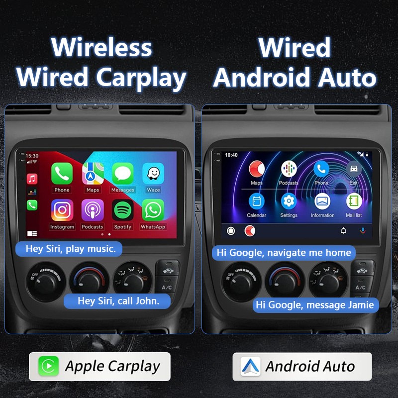 For 2009-2013 Chevrolet Silverado Apple CarPlay Android 14 Radio Stereo GPS WiFi