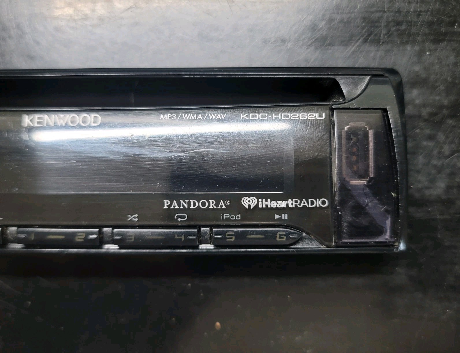 KENWOOD KDC-HD262U CAR STEREO FACEPLATE ONLY