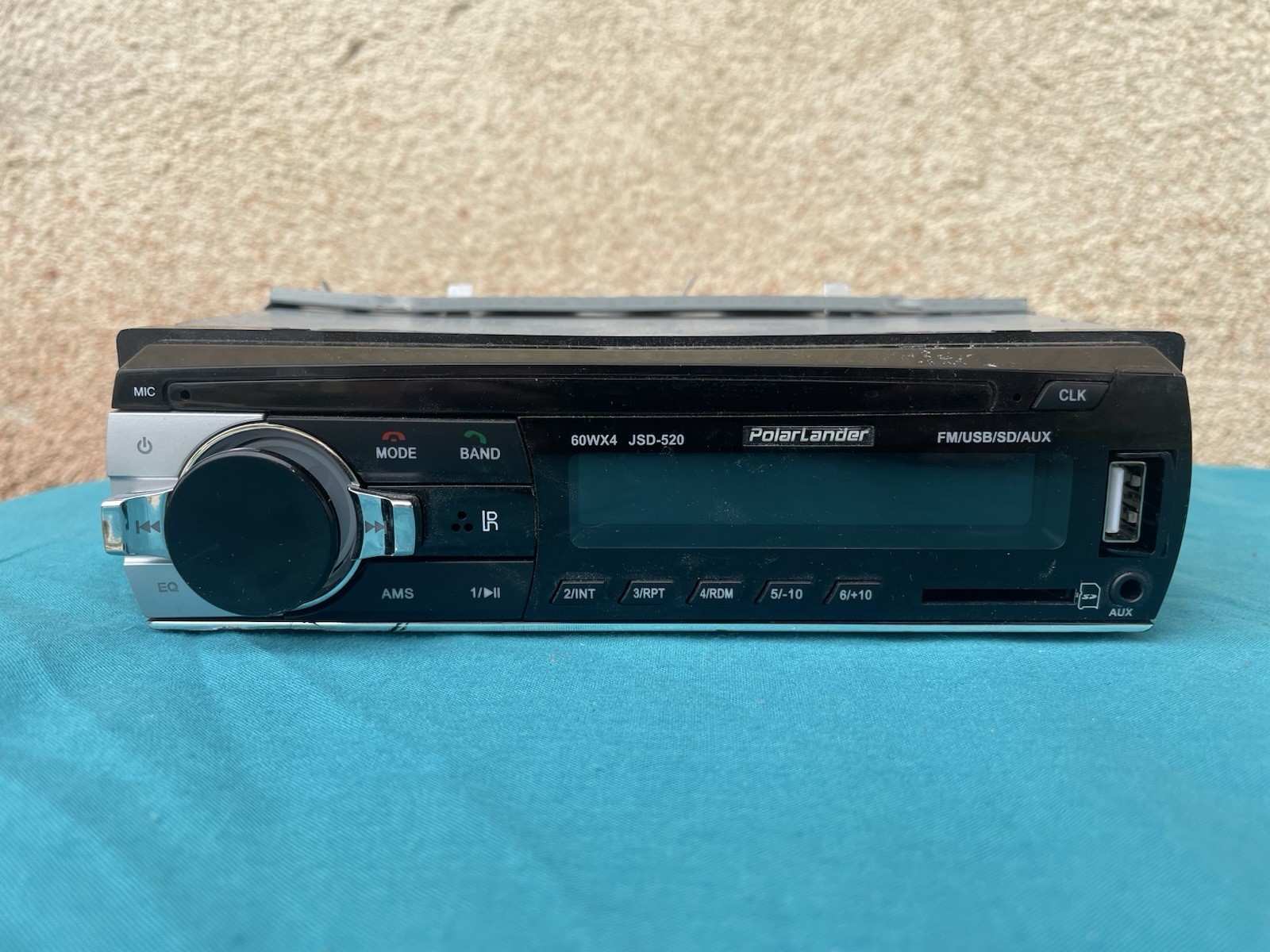 PolarLander single-DIN car stereo receiver Model JSD-520