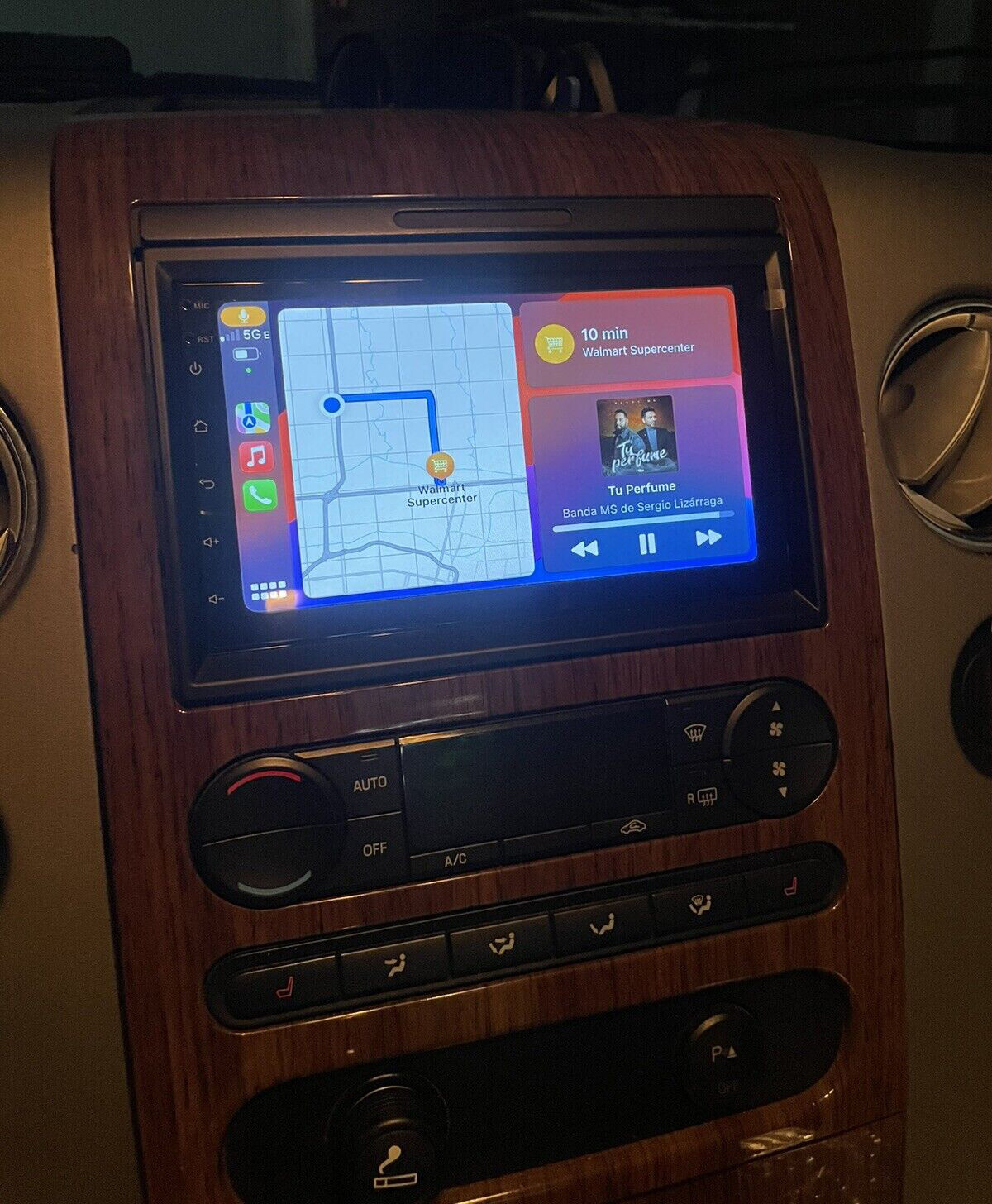 For 2004-2008 Ford F150 Radio Apple Carplay Android 13 GPS Navi WiFi Bluetooth