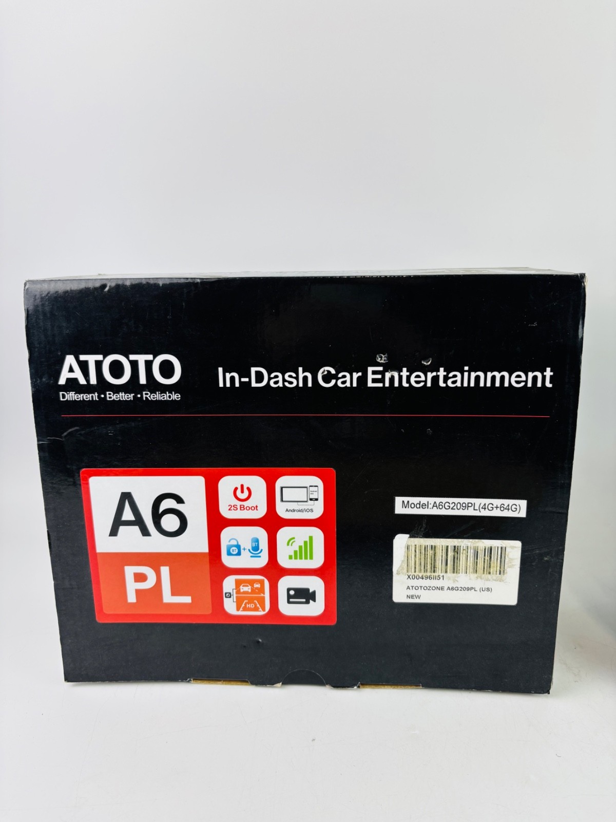 ATOTOZONE A6PF Plus 9inch QLED Car Stereo 8-Core 4G+64G QLED Android