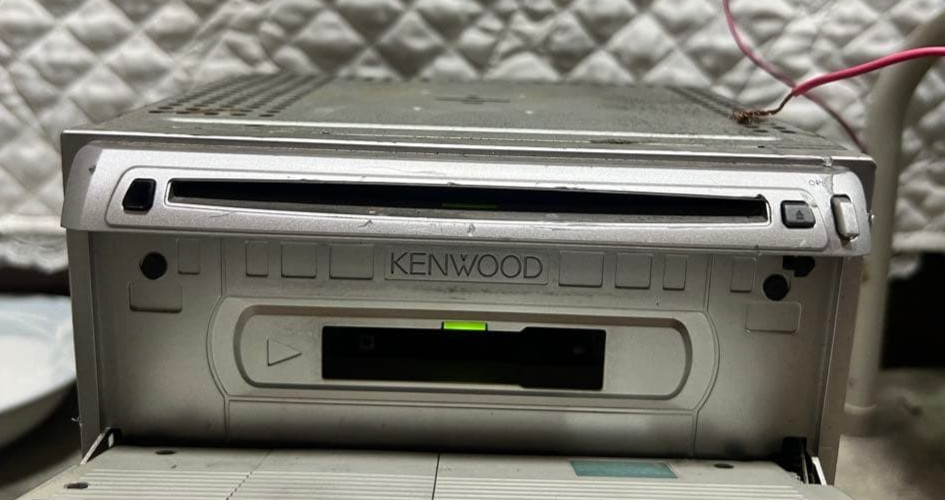 Kenwood DPX-4021 2DIN Car Audio CD CD-R/RW Cassette Player EASY DSP Bluetooth