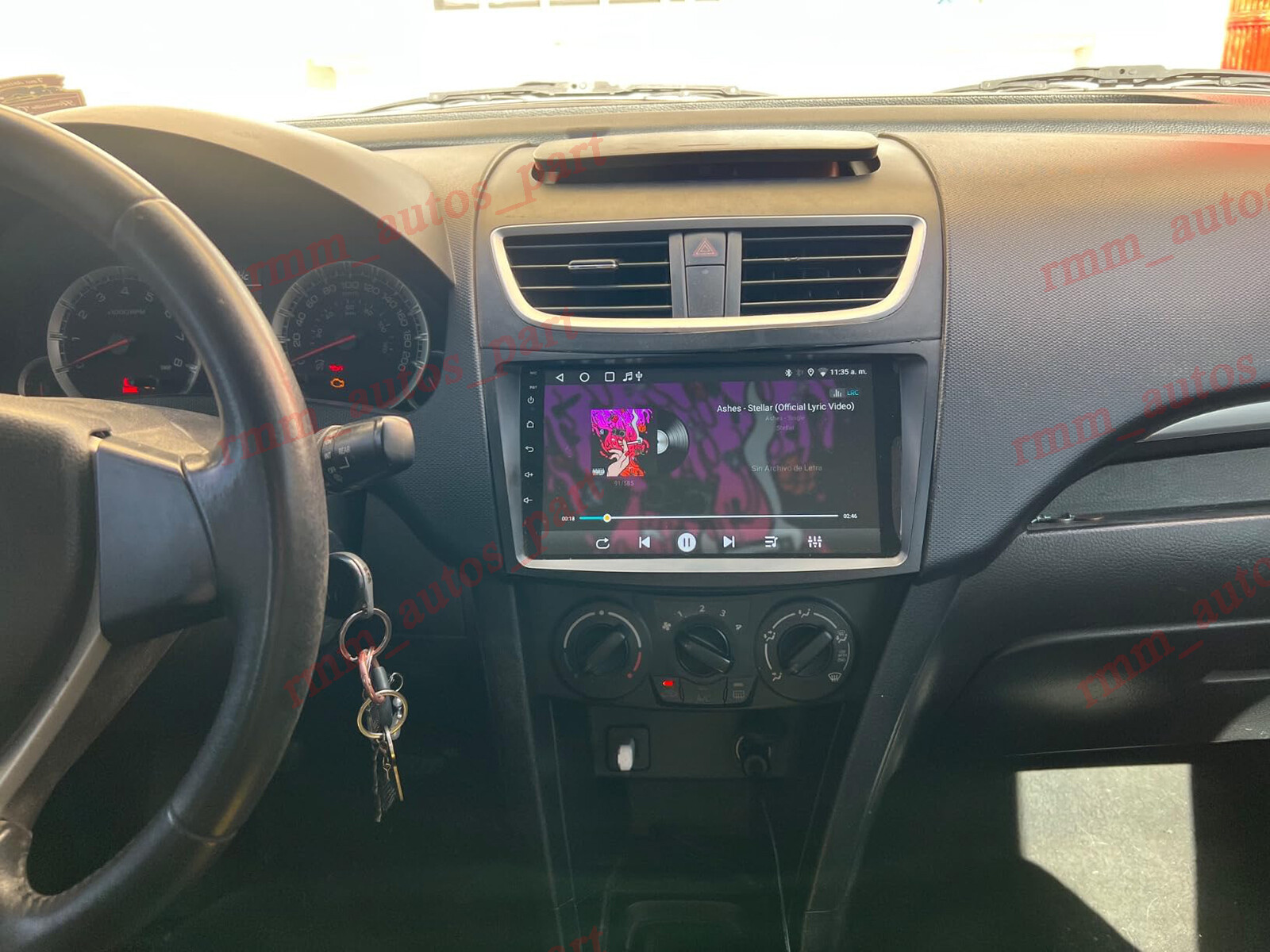 Plug Play Car FM Radio Stereo Player with CarPlay 64G For Suzuki Swift 2010-2016