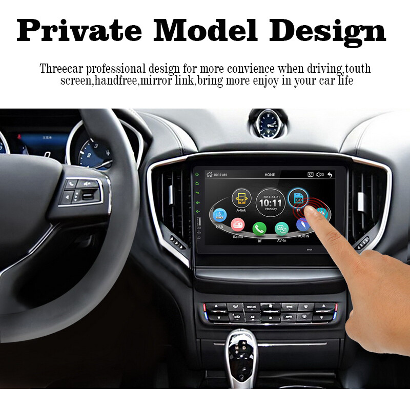 9 inch Touch screen Remote Control Bluetooth MP5 car player Mirror Link USB card