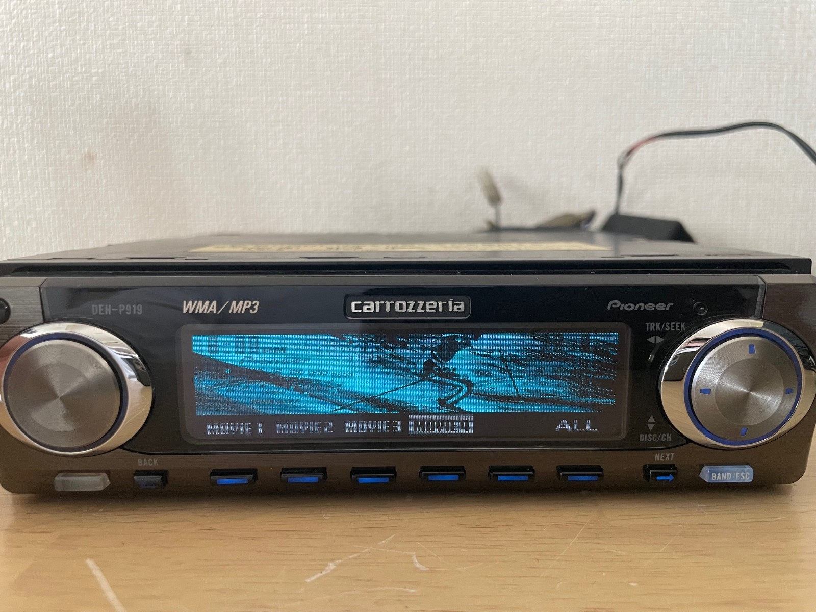 Pioneer Carrozzeria DEH-P919 1Din Car Audio CD Bluetooth Player Concert Hall