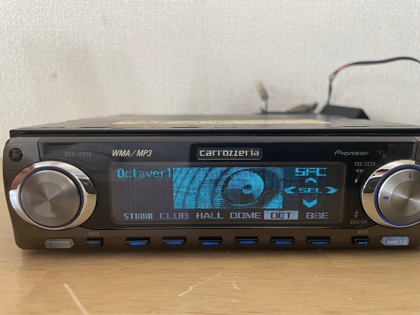 Pioneer Carrozzeria DEH-P919 1Din Car Audio CD Bluetooth Player Concert Hall