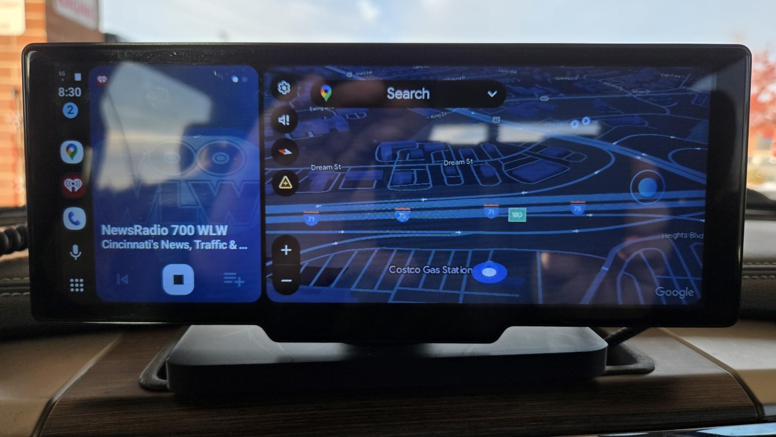 10.26″ IPS Touch Screen Car Radio Apple CarPlay Android Auto Portable Stereo+Cam