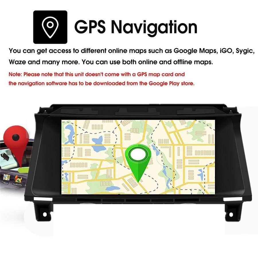 Touch Screen Car MP5 Player Navi 4+32G WIFI SWC Fit For Honda Accord 2008-2012