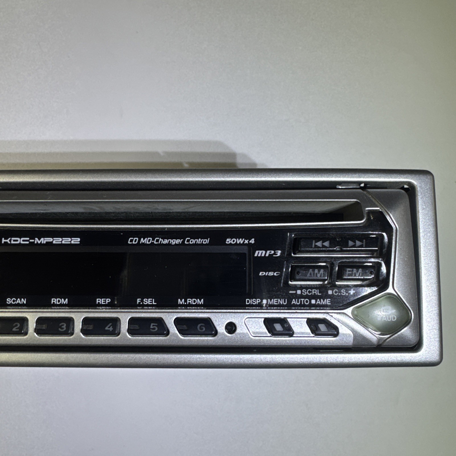Keenwood KDC-MP222 Car Cd Receiver Stereo MP3 Sirius Rdy VintageComplete In Box