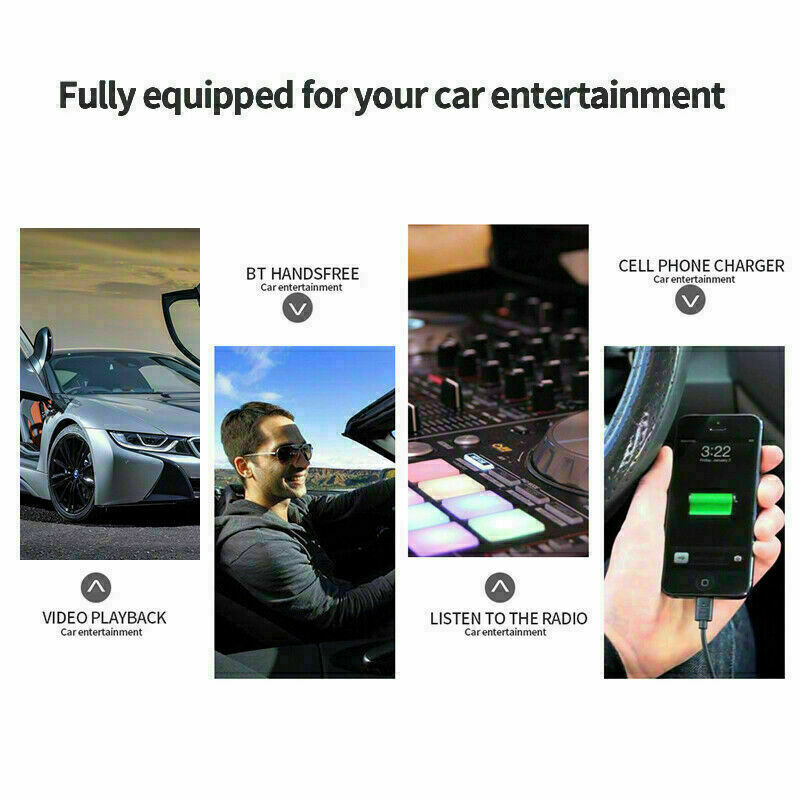 Single 1 Din Car Radio Stereo DVD CD MP3 Player Audio FM Bluetooth In-dash Radio