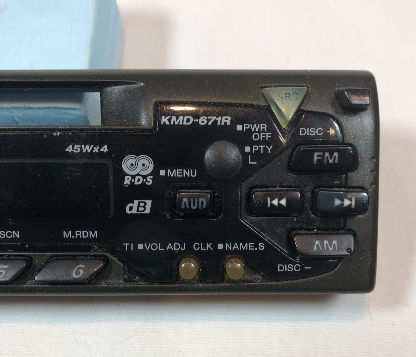Kenwood KMD-671R Car Radio – Replacement Face Plate