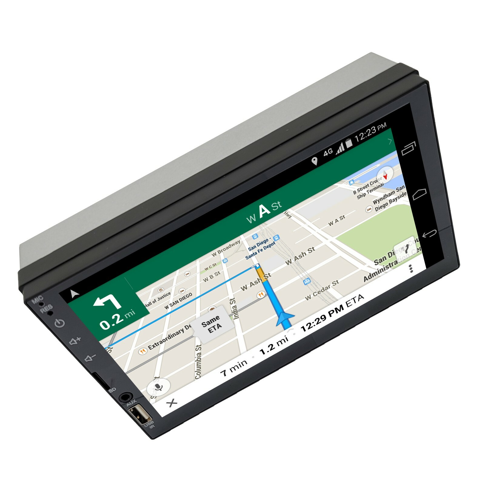 7″ 2DIN Car Stereo Radio Touch Screen USB MP5 Player Mirror Link carplay + Cam