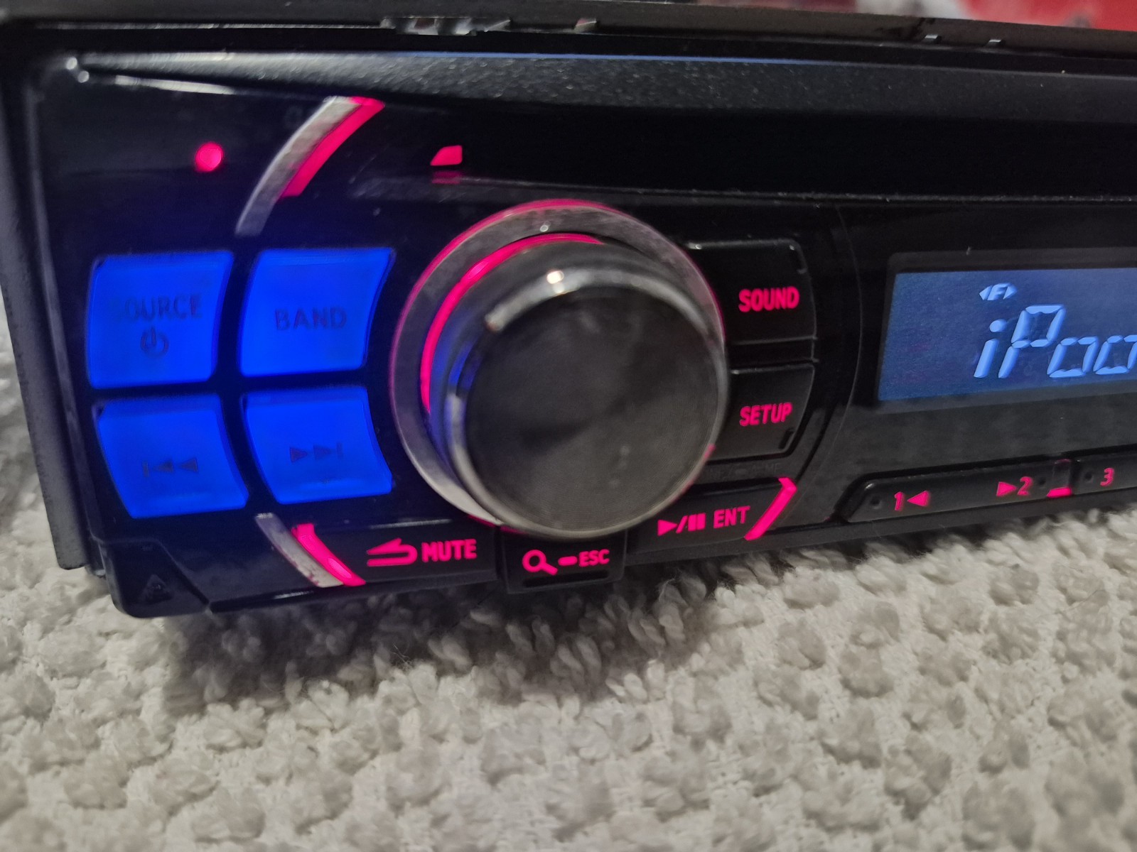 Alpine CDE-121 Single Din Car Stereo CD Usb Aux **NO Bluetooth** 2011 Headunit