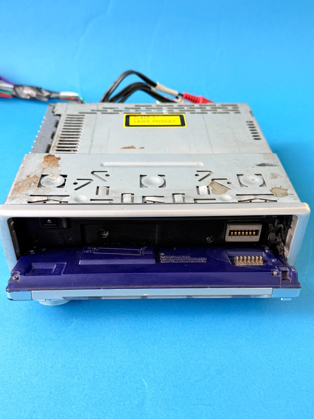 Panasonic CQ-DFX783N Car CD Player Stereo Radio Detachable Face Tested