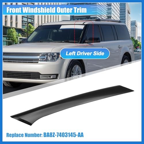 Left Windshield A-Pillar Trim Panel for Ford Flex 2009-2019 Front Driver Outer