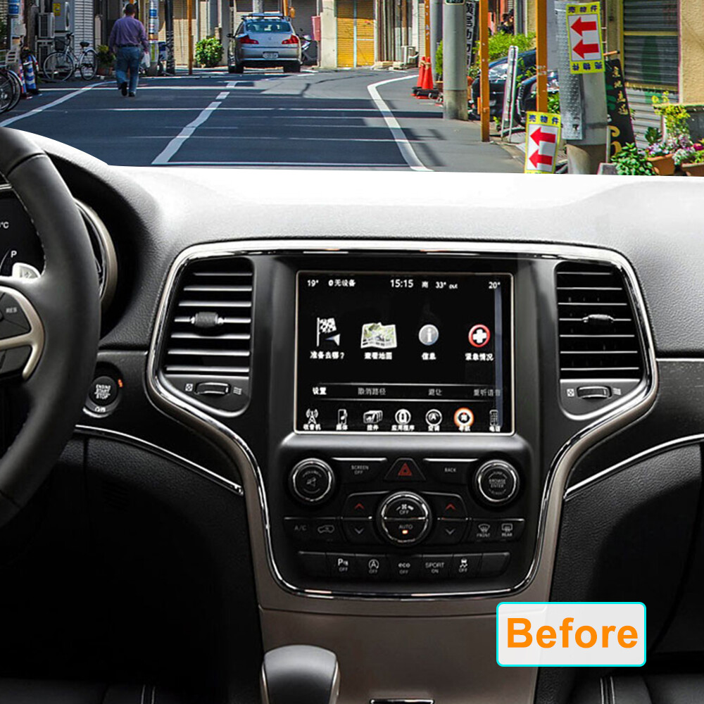 12.1″HD Car Radio for Jeep Grand Cherokee 2014 Wireless Carplay GPS Navi WiFi BT